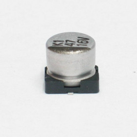 Capacitor Eletrolítico SMD 47μF 16V 105°C 47uF