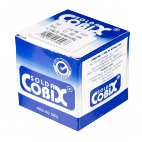 Solda Estanho Cobix SnPb 60x40 1mm Fluxo RA Carretel 500g