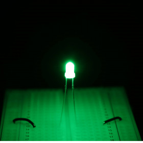 Led Verde 3mm Difuso