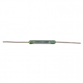 Reed Switch Ampola NA 2*14mm Sensor Magnético Ampola Verde