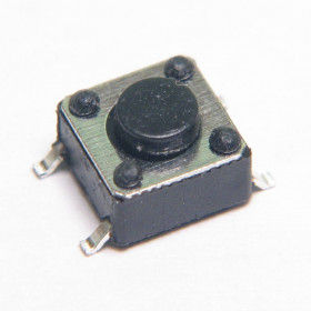 Chave Tactil SMD 4 Terminais KFC-A06A-H 6x6x4,3mm 180°