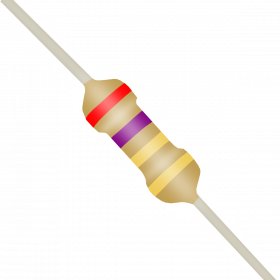 Resistor 2,7Ω 5% 1/4W CR25 2R7 2,7R