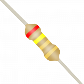 Resistor 2,4Ω 5% 1/4W CR25 2R4 2,4R