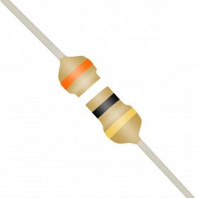 Resistor 39Ω 5% 1/4W CR25 39R