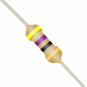 Resistor 47Ω 5% 1/4W CR25 47R