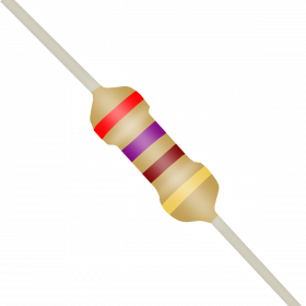 Resistor 270Ω 5% 1/4W CR25 270R