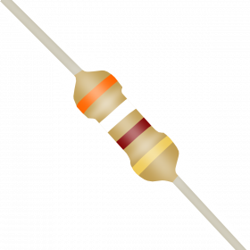 Resistor 390Ω 5% 1/4W CR25 390R