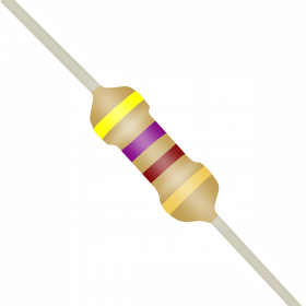 Resistor 470Ω 5% 1/4W CR25 470R