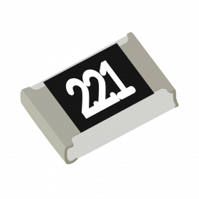 Resistor 220Ω 5% 1/8W SMD 0805 220R