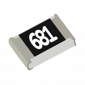 Resistor 680Ω 5% 1/8W SMD 0805 680R