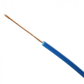 Cabo tipo Cabinho para Eletrônica Azul 0,50mm² (metro)