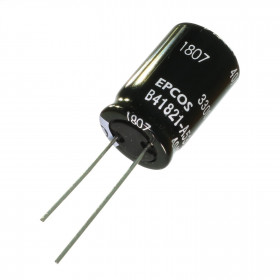 Capacitor Eletrolítico 3300μF 3300uF 25V 85ºC 16x25mm Epcos B41821A5338M