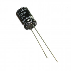 Capacitor Eletrolítico 220μF 220uF 16V 105ºC 8x11mm Epcos B41858A4227M