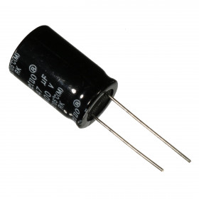 Capacitor Eletrolítico 47μF 47uF 400V 105ºC 16x25mm Ketuo