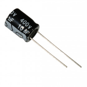 Capacitor Eletrolítico 10μF 10uF 400V 105ºC 10x13mm Ketuo