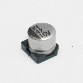 Capacitor Eletrolítico SMD 47μF 16V 105°C 47uF