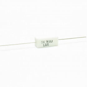 Resistor de Fio 1,5kΩ 5% 5W SQP 1k5