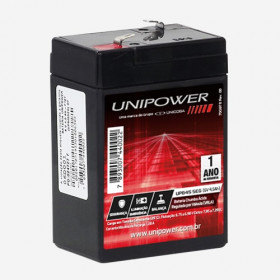 Bateria Selada VRLA 6V 4,5Ah UP645SEG Unipower