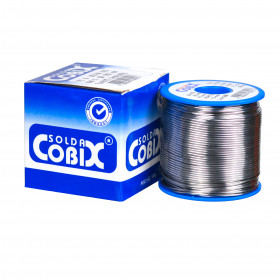 Solda Estanho Cobix SnPb 60x40 1mm Fluxo RA Carretel 500g