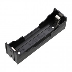 Suporte para 1 Célula de Lítio 18650 Preto para PCI