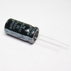 Capacitor Eletrolítico 1000μF 1000uF 50V 105ºC 13x25mm