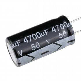 Capacitor Eletrolítico 4700μF 4700uF 50V 105ºC 18x35mm