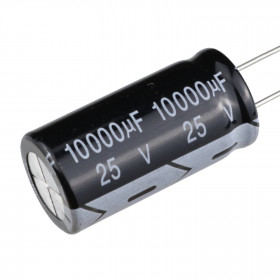 Capacitor Eletrolítico 10000μF 10000uF 25V 105ºC 18x35mm