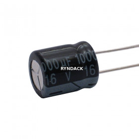 Capacitor Eletrolítico 1000μF 1000uF 16V 105ºC 10x13mm