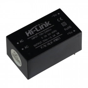 Mini Fonte HiLink HLK-PM01 100-240V para 5V 3W