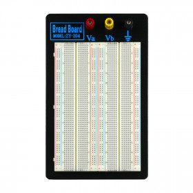 Protoboard 1660 Pontos com Base Metálica e Bornes