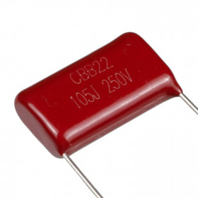 Capacitor Poliéster Metalizado 1μF 250V 1uF 1u