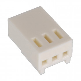 Conector Alojamento 3 Vias KK 2,54mm