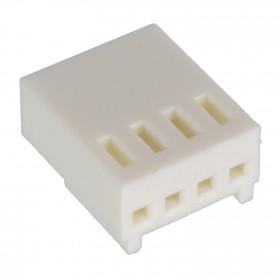 Conector Alojamento 4 Vias KK 2,54mm