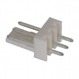 Conector Macho 3 Vias KK 2,54mm 180°