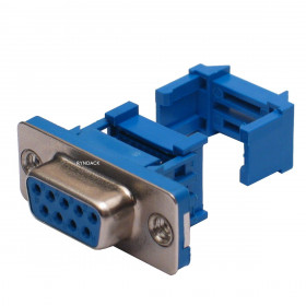 Conector DIDC9 Fêmea DB9 para Flat