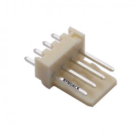 Conector 4 Vias KK 2,5mm Macho 180°