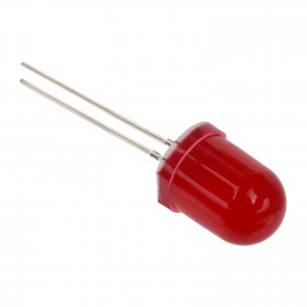 Led Vermelho 10mm Difuso