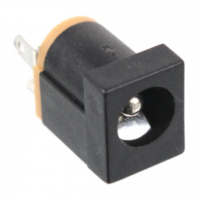 Jack J4 2,1mm para Placa 180º (DC-012)