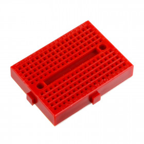 Mini Protoboard 170 Furos Vermelho