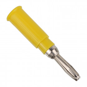 Pino Banana PB21 Amarelo 4mm com Mola Pétala e Capa Rígida 15A