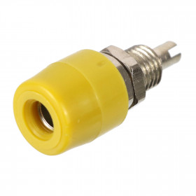 Borne para Pino Banana 4mm B07 Amarelo 20A