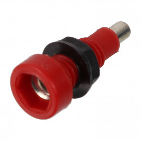 Borne para Pino Banana 2mm B67 Vermelho 10A