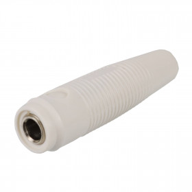 Borne para Fio Jack Pino Banana 4mm Extensão Branco J121