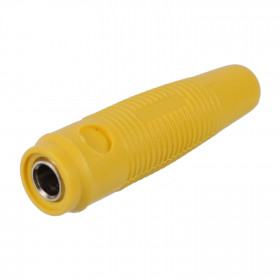 Borne para Fio Jack Pino Banana 4mm Extensão Amarelo J121