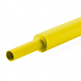 Espaguete Termo Retrátil Amarelo 8mm (Metro)