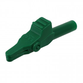 Garra de Jacaré GJ44 Verde para Pino Banana 60mm 10A