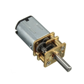 Micro Motor DC 12V 300rpm com Caixa De Redução N20