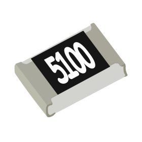 Resistor de Precisão 510Ω 1% 1/8W SMD 0805 510R