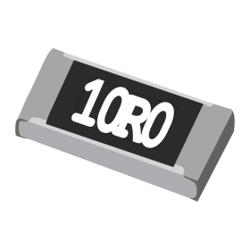 Resistor de Precisão 10Ω 1% 1/4W SMD 1206 10R
