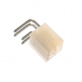 Conector Header Fêmea Mini Fit 4 Vias 4,20mm sem Peg 90°